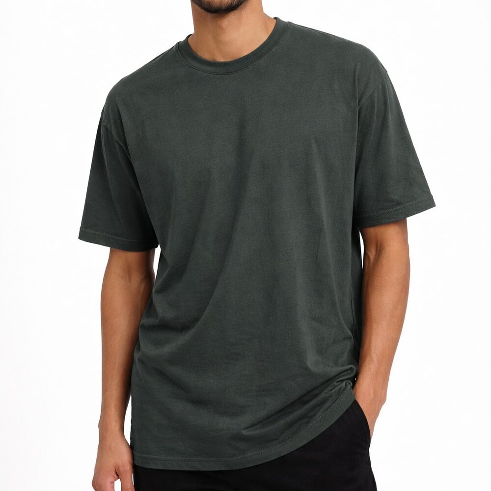 True Classic Light Forest Green Short Sleeve Crewneck T-Shirt – Men’s XL